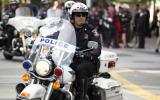 2014 Memorial Service - Police Officer Motorcade