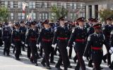2014 Memorial Service - Officers walking to memorial service (6)