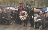 2012 Memorial Service - officers presenting memorial wreath (9)