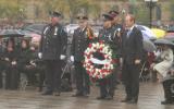 2012 Memorial Service - officers presenting memorial wreath (11)