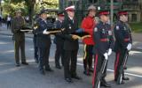 2004 Memorial Service - Officers presenting memorial items